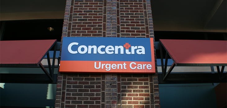 Concentra Downtown Denver urgent care center in Denver, Colorado.