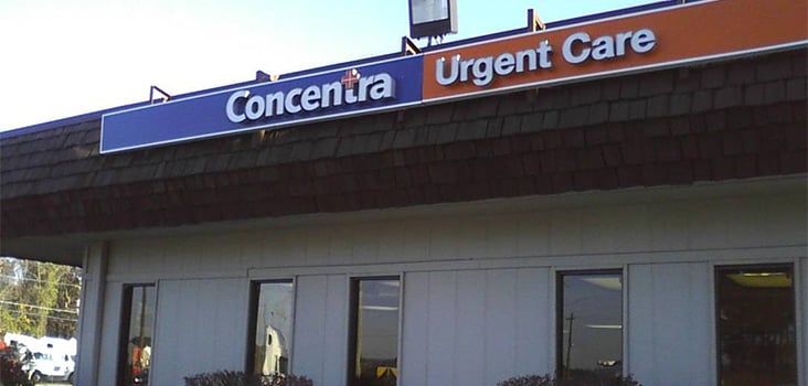 Concentra Moreland urgent care center in Conley, Georgia.