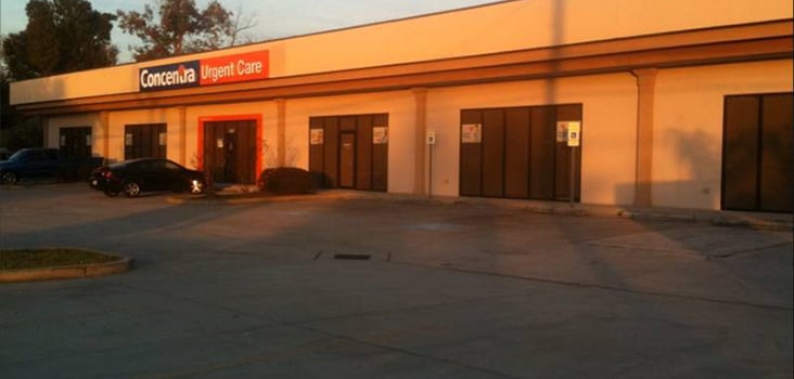 Concentra Kenner urgent care center in Kenner, Louisiana.