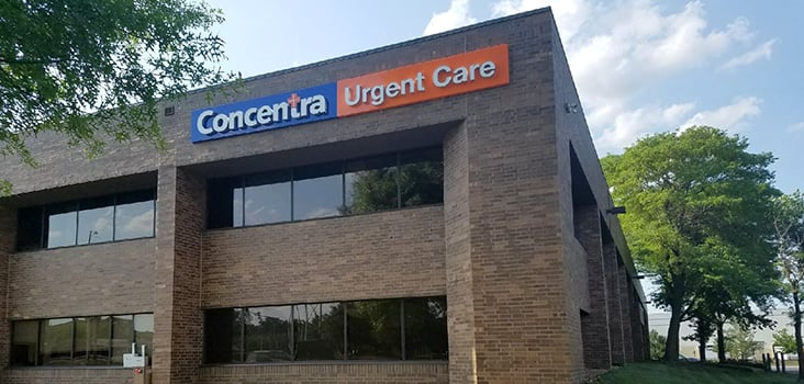 Concentra Front Street urgent care center in Kansas City, Missouri.