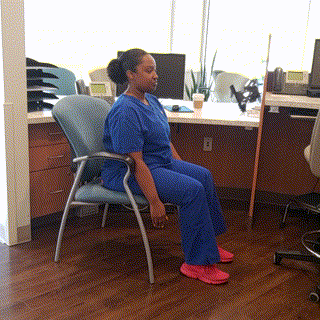 THE REAL SEATED HIP STRETCH