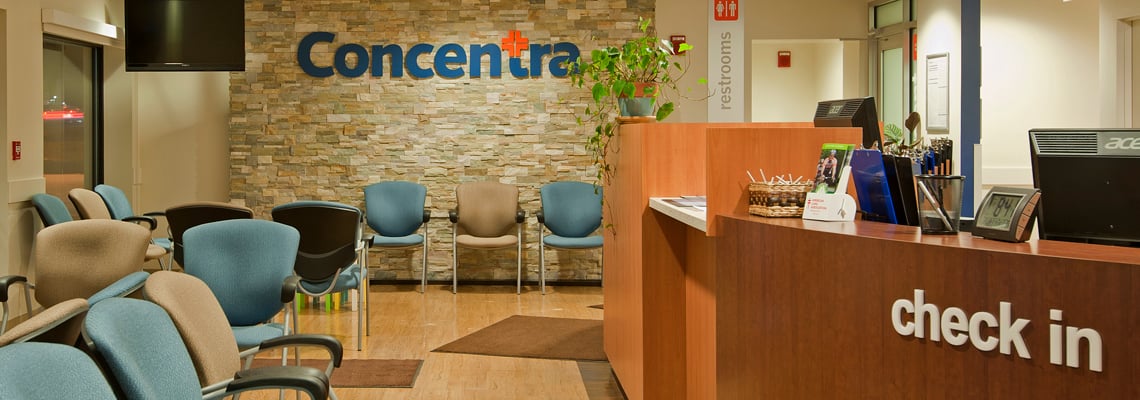 About Us Concentra Check In Lobby