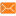 Orange mail icon