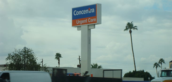 Concentra Phoenix Metro Center urgent care center in Phoenix, Arizona.