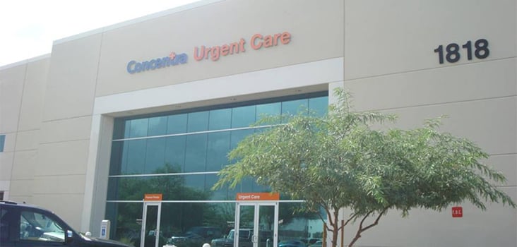 Concentra Airport Phoenix urgent care center in Phoenix, Arizona.
