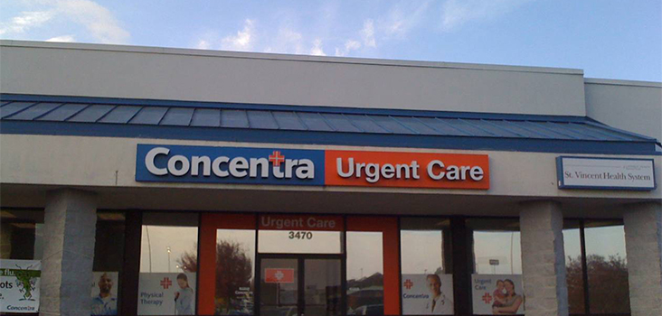 Concentra North Little Rock urgent care center in North Little Rock, Arkansas.