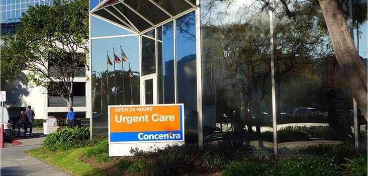 Concentra Airport LAX urgent care center in Los Angeles, California.