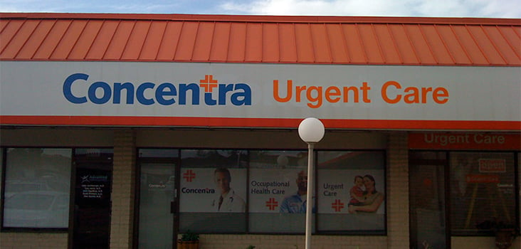Concentra Aurora Southeast urgent care center in Aurora, Colorado.