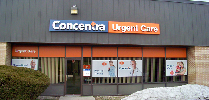 Concentra Stratford urgent care center in Stratford, Connecticut.