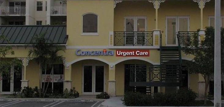 Concentra Pinecrest urgent care center in Pinecrest, Florida.