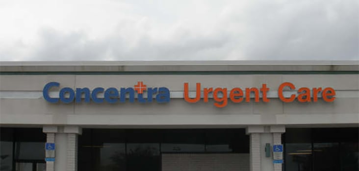 Concentra Northside urgent care center in Jacksonville, Florida.