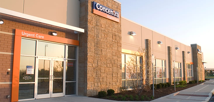 Concentra Airport Indianapolis Southwest urgent care center in Indianapolis, Indiana.