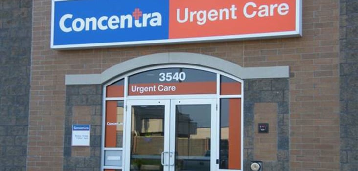 Concentra Davenport urgent care center in Davenport, Iowa.