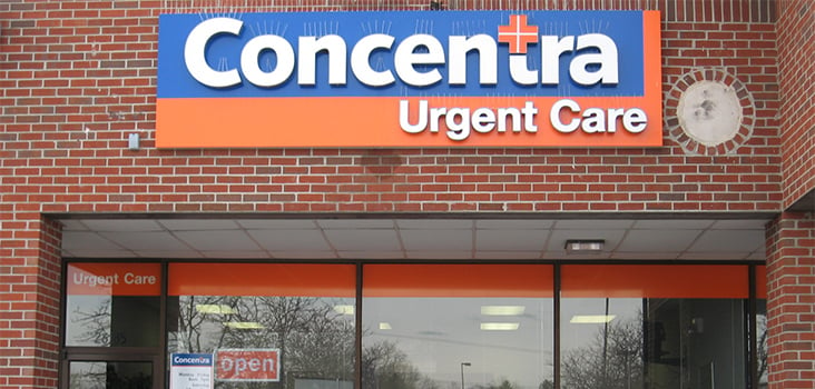 Concentra Southfield urgent care center in Southfield, Michigan.