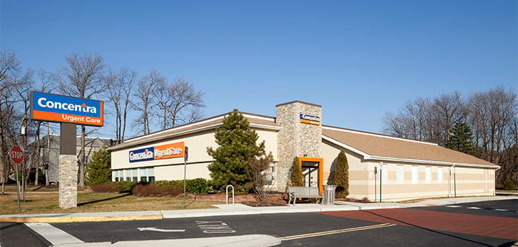 Concentra Cherry Hill urgent care center in Cherry Hill, New Jersey.