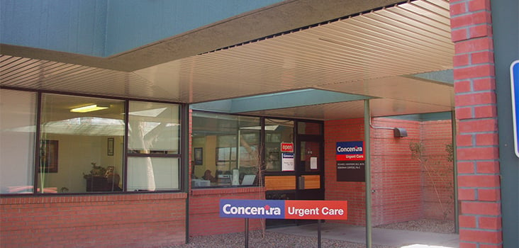 Concentra Concentra-Menaul urgent care center in Albuquerque, New Mexico.