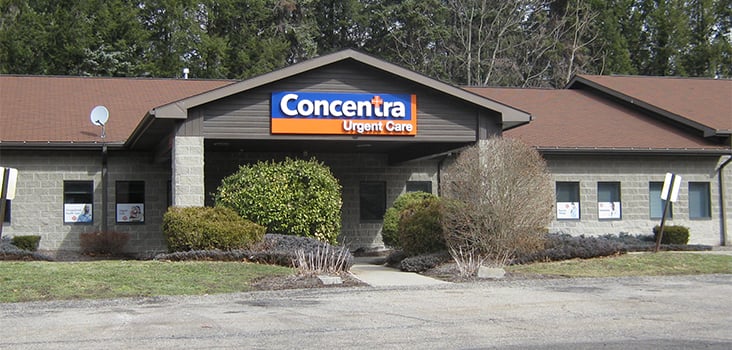 Concentra Robinson urgent care center in Pittsburgh, Pennsylvania.