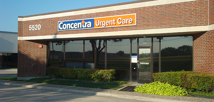 Concentra Redbird urgent care center in Dallas, Texas.