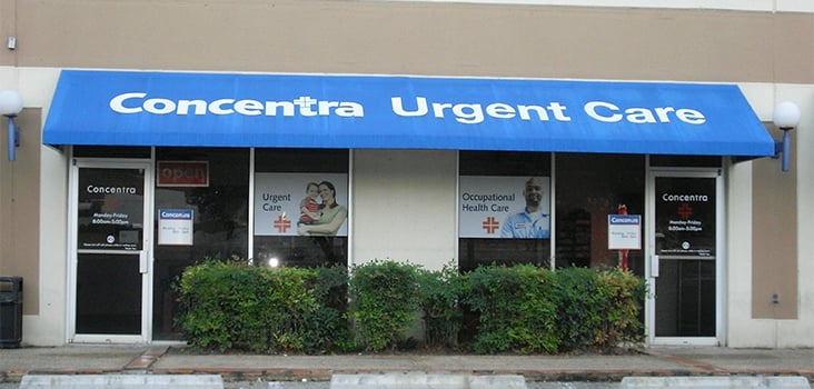Concentra San Antonio Toepperwein urgent care center in San Antonio, Texas.