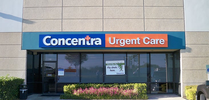 Concentra San Antonio East urgent care center in San Antonio, Texas.