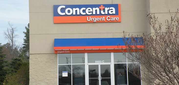 Concentra Innsbrook  urgent care center in Glen Allen, Virginia.