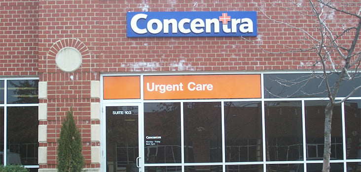 Concentra Airport Dulles urgent care center in Sterling, Virginia.