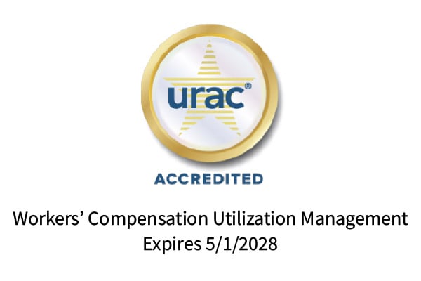 Medical Review Stream URAC accredited logo expires 5/1/2028