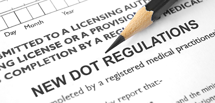 New DOT regulations form